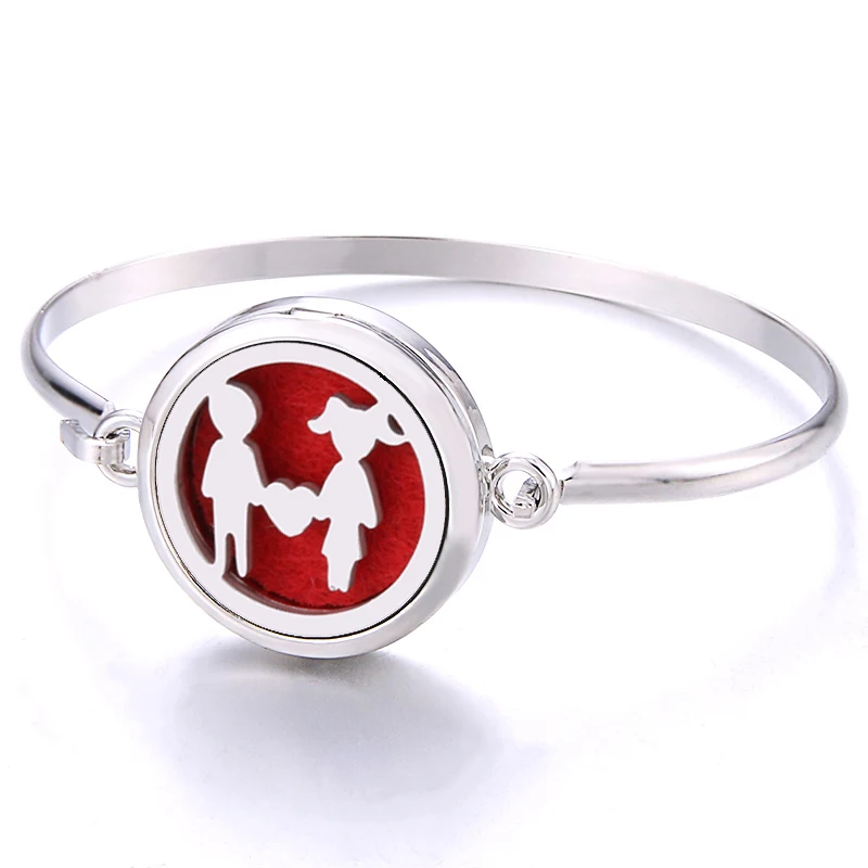 Арома-диффузор для мальчиков и девочек браслет из нержавеющей стали диффузор