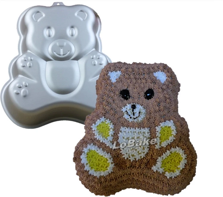 10 дюймов Высокое качество медведь форма милый мультфильм алюминиевый сплав