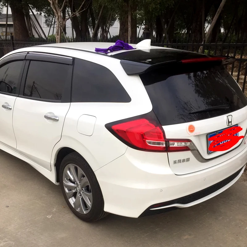 2013 для honda jade shuttle заднее окно крыши Высокое качество ABS Материал изменение установка спойлер по праймер