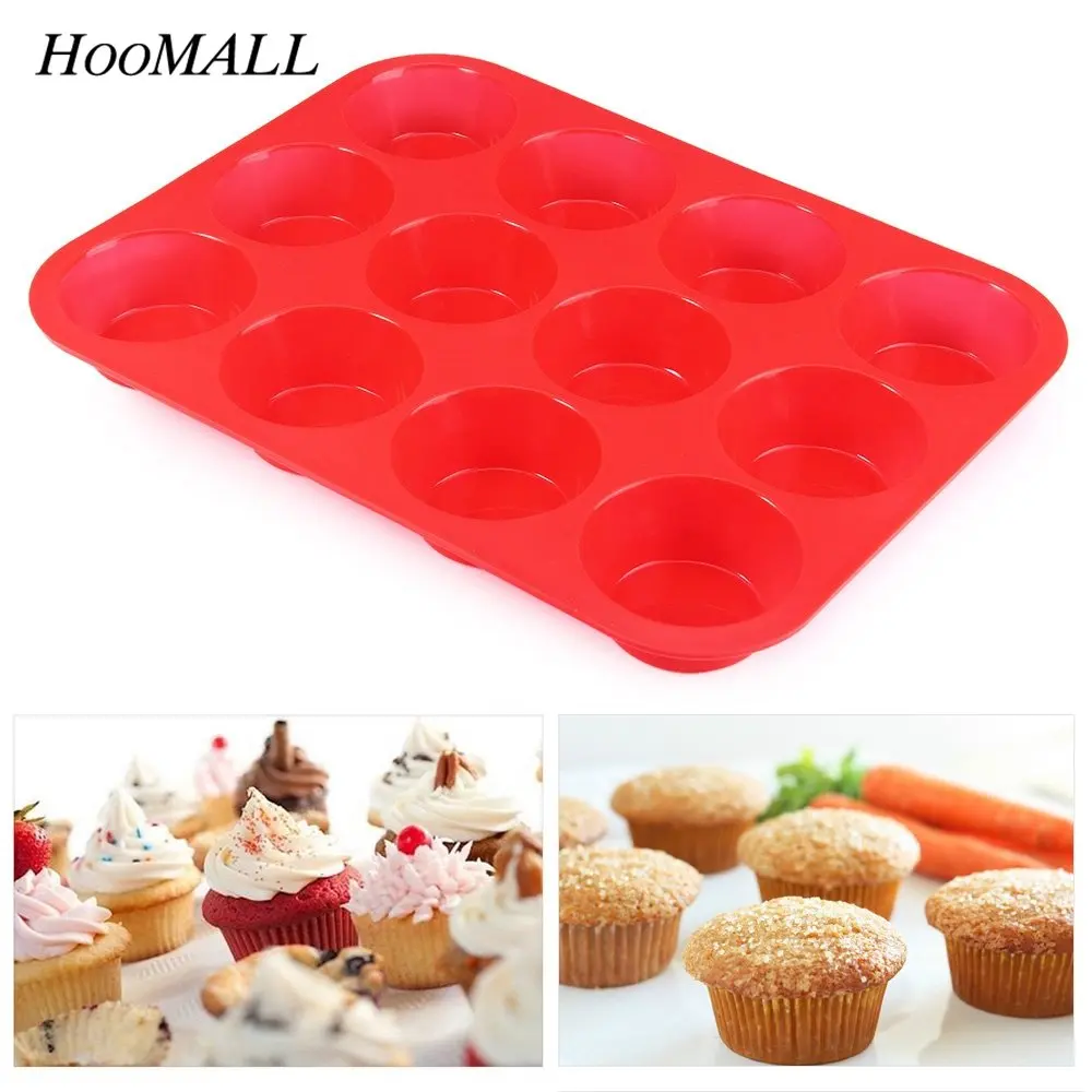 Hoomall 12 сеток формы для выпечки решетки силиконовая форма тортов фондана