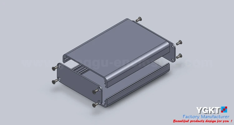 YGW 003 71 * 25 5 100 мм (WxH Dfree) алюминиевый многофункциональный корпус усилителя