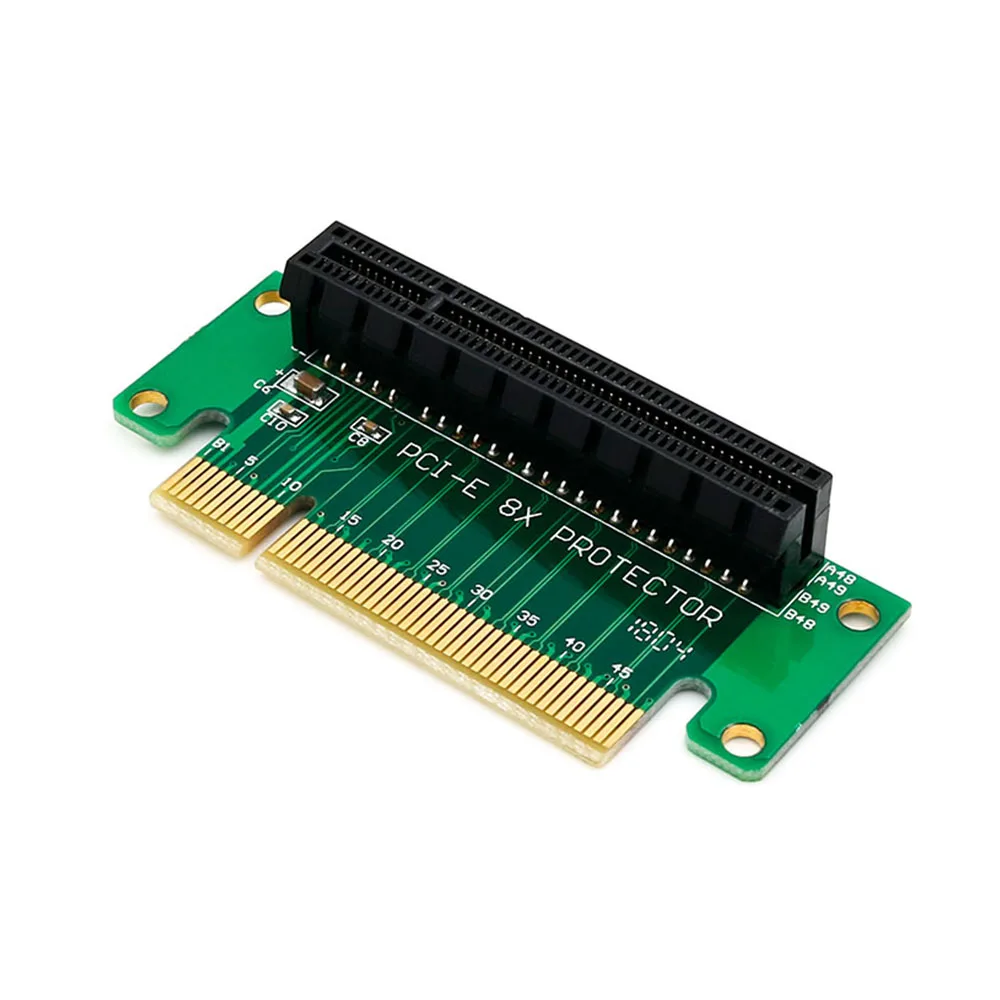 H1111Z PCI E Express 8X 90 градусный адаптер Райзер карта для 1U компьютера чехол корпуса ПК