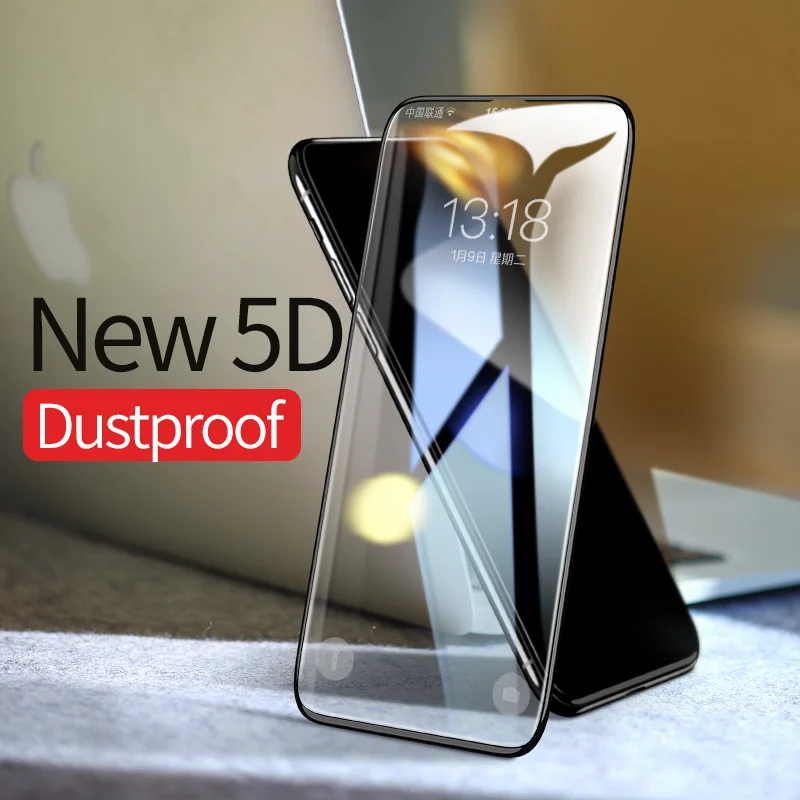 MSVII защита экрана закаленное стекло для iPhone X 10 5D полное покрытие iPhone10 мягкий