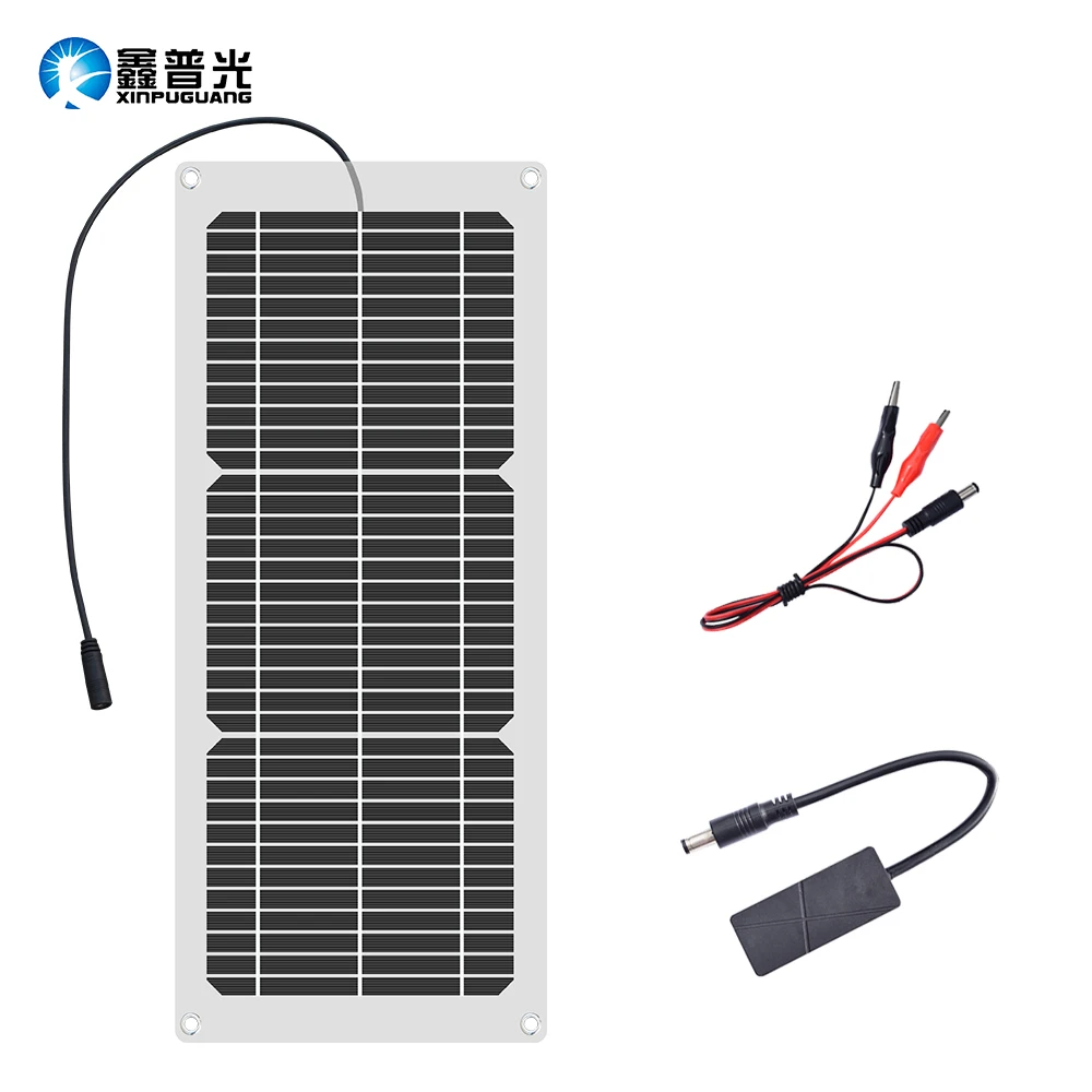 18V 15W гибкое солнечное зарядное устройство 5V USB выходное портативная солнечная