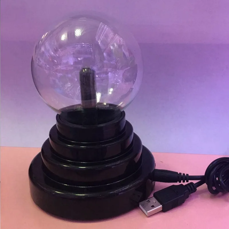 Светодиодный ночник новый необычный Магический кристалл плазменный шар лава