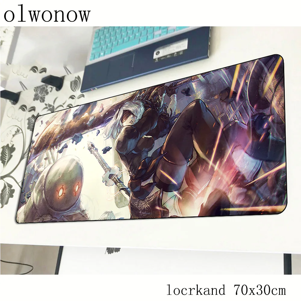 Nier automata коврик для мыши геймер подарок на Хэллоуин 700x300x2 мм notbook игровой большой