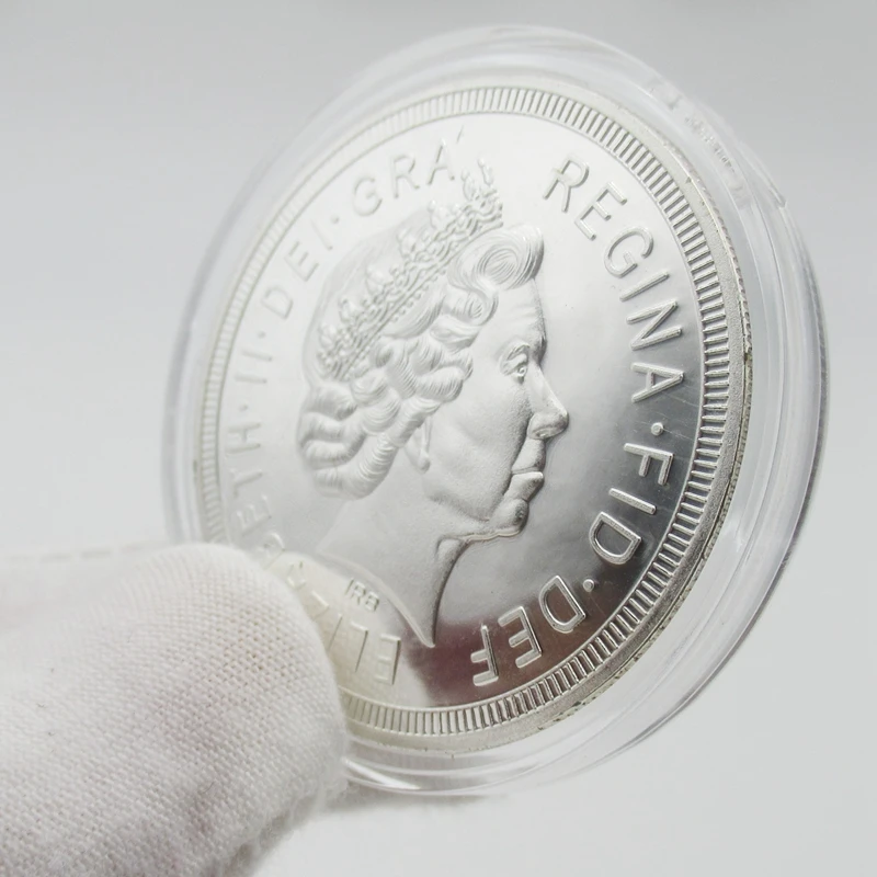 Медаль Бриттани в английском стиле Серебряная Памятная монета подарок|medal| |