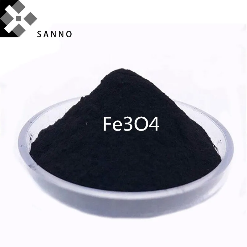 99.9% чистый оксид феррожелеза черный цветной пигмент для бетона Fe3O4 порошок оксида