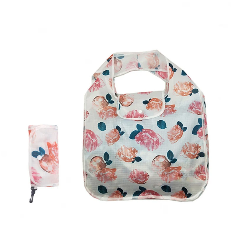 Складная сумка для покупок многоразовая Полиэстеровая Сумка-тоут супермаркетов