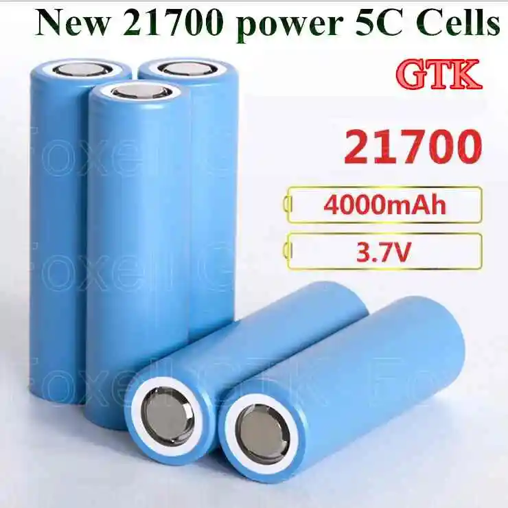 20 штук 21700 литий ионная батарея 4000 mAh 3 7 V 15A расход мощности 5C мА/ч 4Ah тройной