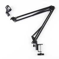 mic stand movable cantilever bracket microphone telescopic bracket adjustable desktop microphone stand