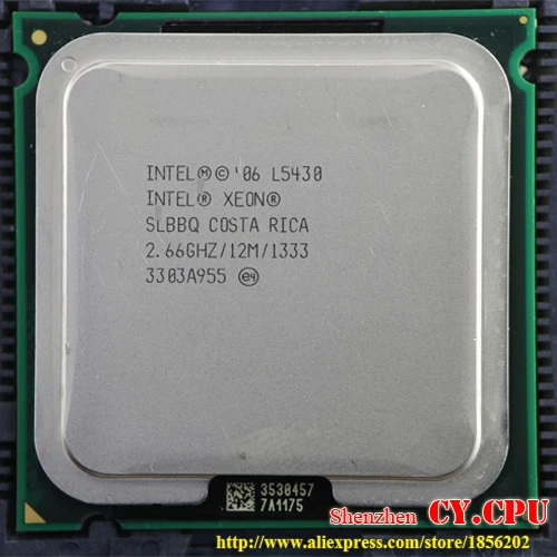 INTEL XEON L5430 2 66 ГГц/12 м/1333 МГц/ЦП равен LGA775 четырехъядерный ЦП Q8200 Q830000 Q8400 работает на