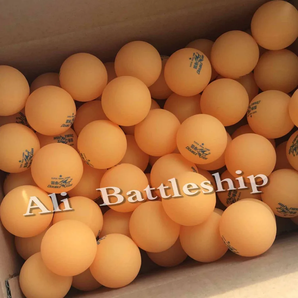 60x Double Fish 1star 2star 3star 40mm training Table Tennis Balls