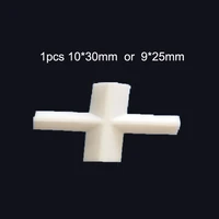 1pcs e10x30mm ptfe magnetic stirrer mixer stir bars ptfe cross shape stirring bars white spin bars