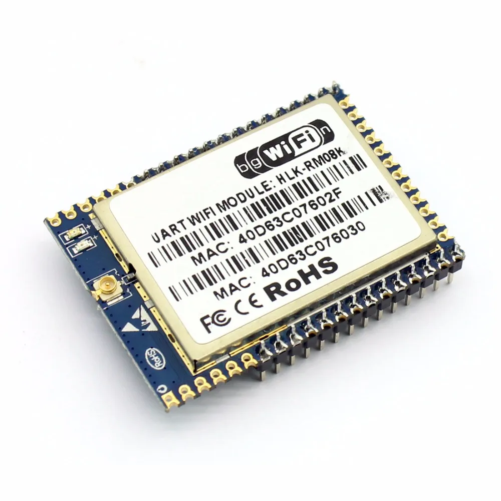 1 шт. HLK RM08K два последовательных порта превращает UART в wifi модуль Ethernet умный