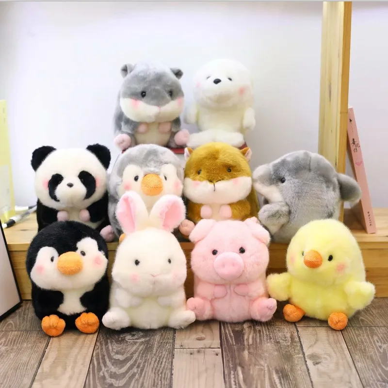 Cute Fat Rabbit Seal Penguin hamster Panda Plush Toy Stuffed Soft Animal Lovely kids Birthyday Present | Игрушки и хобби