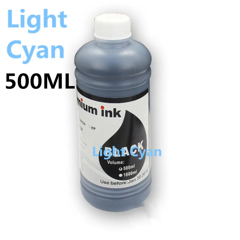 LC Совместимость для hp Designjet T610 T620 T770 T790 T1100 T1120 T1200 T1300 T2300 500 510 800 Z2100 чернила для заправки комплект 500 мл - Цвет: LC
