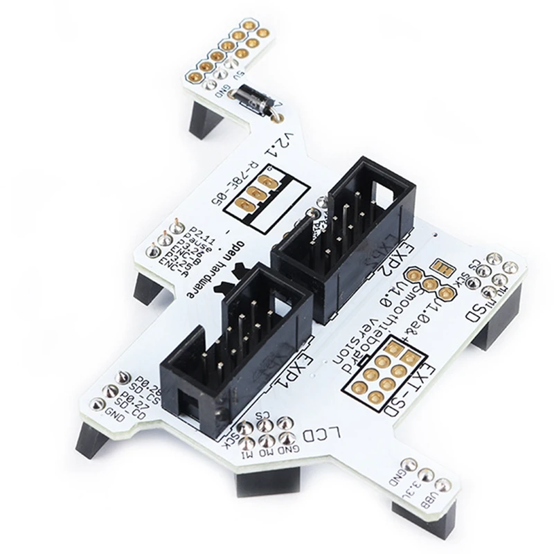 3D принтер smoothhieboard 5X V1.1 + 12864 ЖК-дисплей с адаптером | Компьютеры и офис