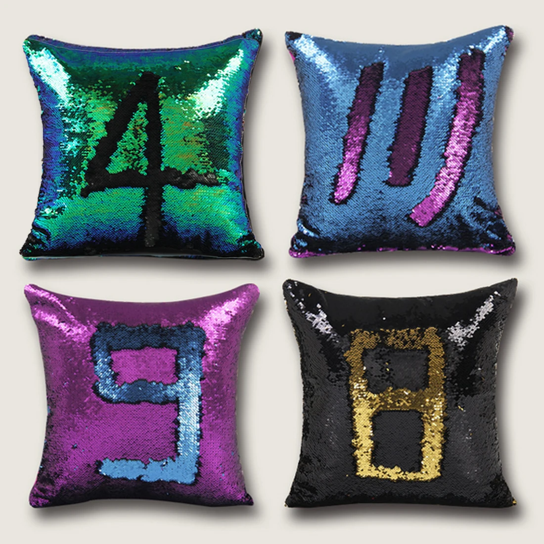 Постельные принадлежности на выходе DIY Русалка блесток наволочка Волшебная