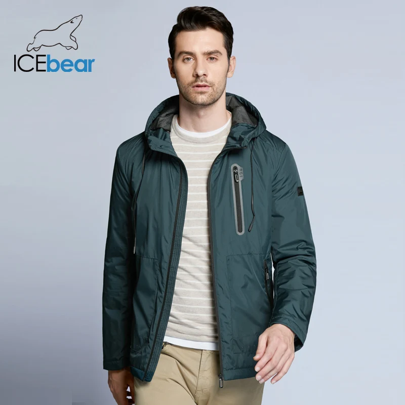 Новинка мужская ветровка ICEbear MWC18006D | Мужская одежда