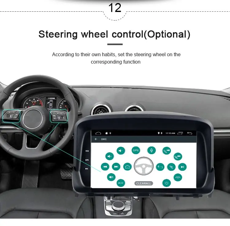 JDASTON 8 дюймов HD Android 9,1 DVD плеер автомобиля для OPEL MOKKA 2 Дин радио gps навигации Мультимедиа Стерео Wi Fi магнитофон