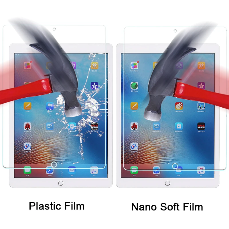 1 шт. Взрывозащищенная нано мягкая пленка для iPad Pro Plus 12 9 &quotTAB Водонепроницаемая
