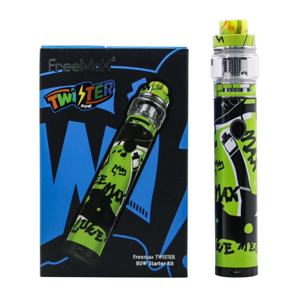 Оригинальные электронные сигареты Freemax Twister 80 Вт стартовый набор с 5 мл емкостью