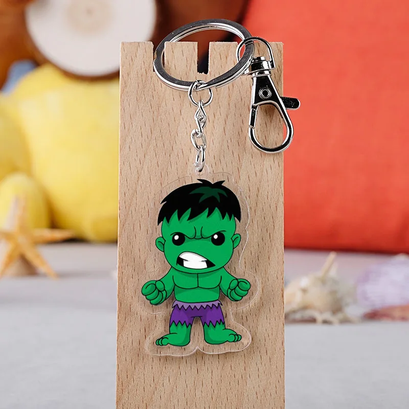 Брелок для ключей с героями мультфильмов супергероями мультфильмов|Брелоки| |