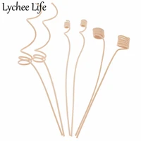 10pcs reed diffuser replacement stick wood rattan reeds through flowers diffusers accessories modern diy home decor