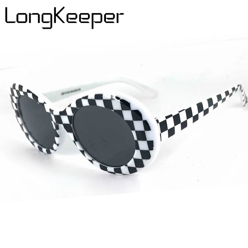 Солнцезащитные очки LongKeeper для мужчин и женщин овальные мозаичные аксессуары от