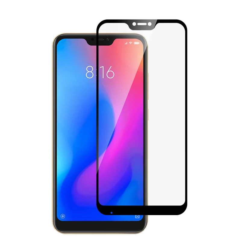 Полностью проклеенное закаленное стекло для Xiao mi Max 3 Pro Pocophone F1 8 SE A1 A2 Lite Red 6A 6 Note