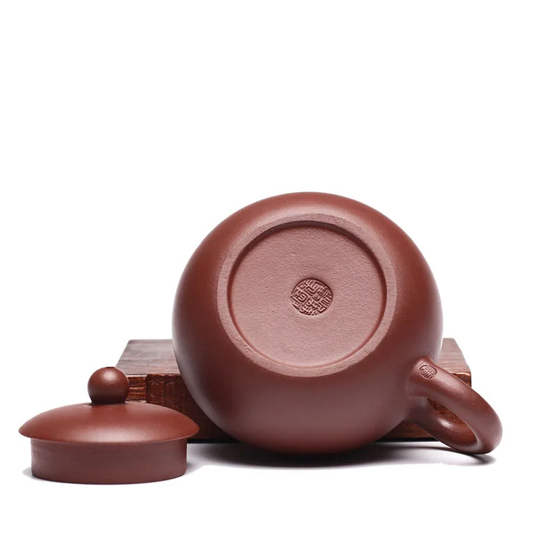 

Handmade Chinese Tea Set Yixing Zisha Teapot Xi Shi Pot Zhang Biao Qing Shui Mud Kung Fu Tea Pot 200Ml Purple Clay Gongfu Teapot