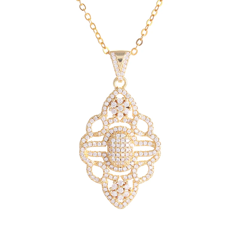 Женское колье bijoux femme новый роскошный дизайн в стиле бохо микро закрепка CZ Стразы