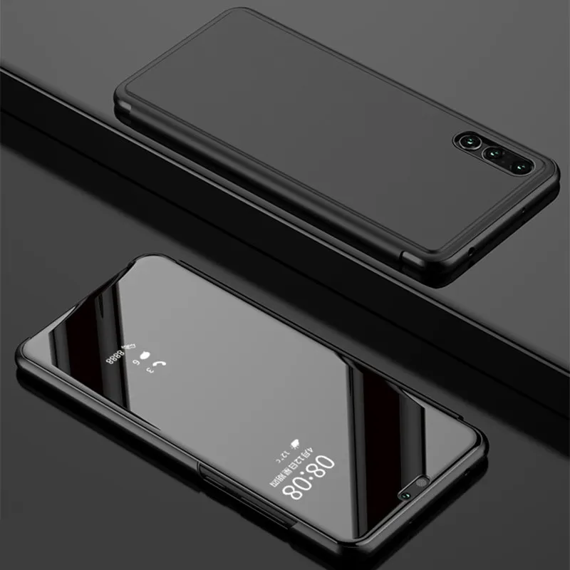 Зеркало флип чехол для huawei P Smart P20 P10 Коврики 10 20 Plus Pro P9 P8 NOVA 2i 3e Honor V10 9 8 Lite 7A 7C Y7 Y6 Y5