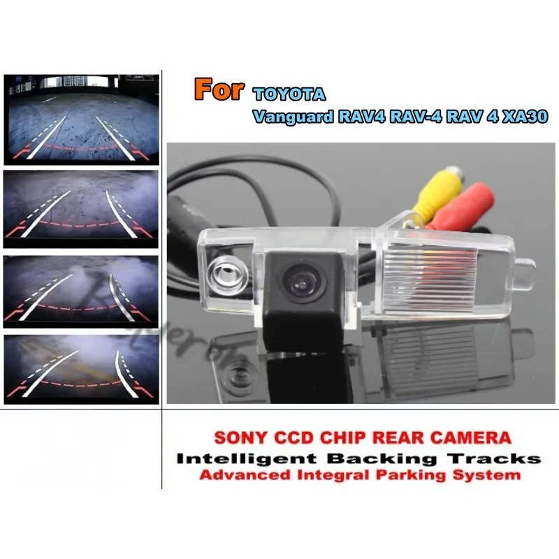 

Интеллектуальная динамическая камера заднего вида для TOYOTA Vanguard RAV4, RAV 4, 2005 ~ 2012, с чипом для смарт-треков, HD, CCD