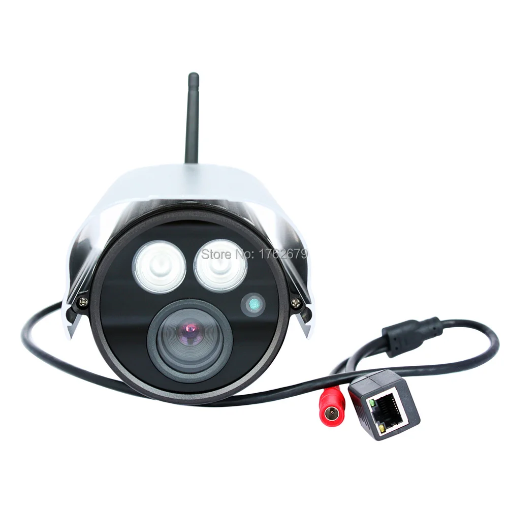 Беспроводной Wi Fi Новый OV9712 50 м ИК расстояние P2P ONVIF 720 P IP камера 1 шт. 4ch NVR survillance