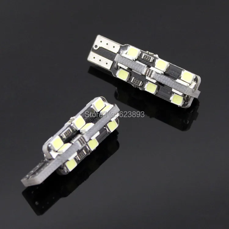 2x Canbus без Ошибок T10 W5W яркий 24 SMD белый светодиодный автомобильный Стайлинг