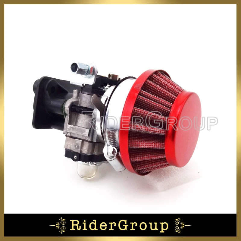 Гоночный карбюратор 15 мм 44 воздушный фильтр набор стека из сплава для 2 тактного