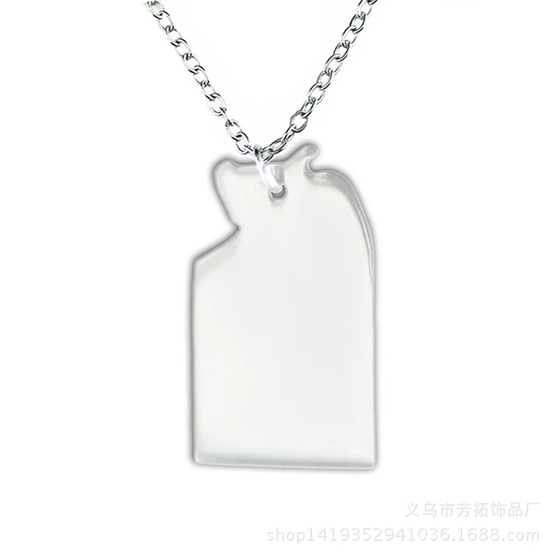 SUTEYI Брендовое ожерелье из нержавеющей стали подвеска с австралийской картой