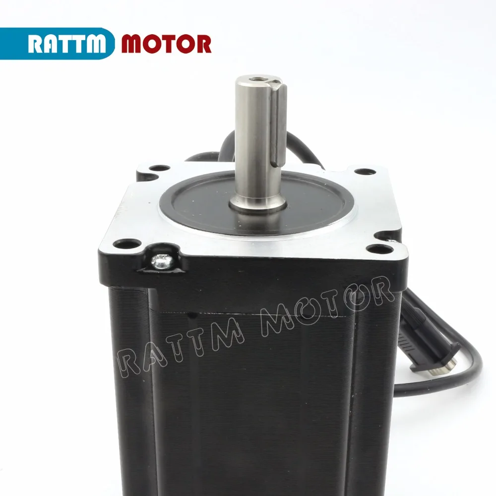 Рус/мкА/ЕС! Nema34 8N. m замкнутому циклу Серводвигатель 1230oz-in 6A 2-фазный и HSS86 гибридный шаговый драйвер 8A AC24~ 70 V/DC30~ 100V