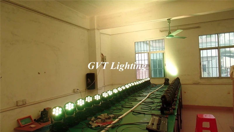 Лидер продаж подвижный головной свет 7x12 Вт сцсветильник RGBW 4 в 1 светодиодный