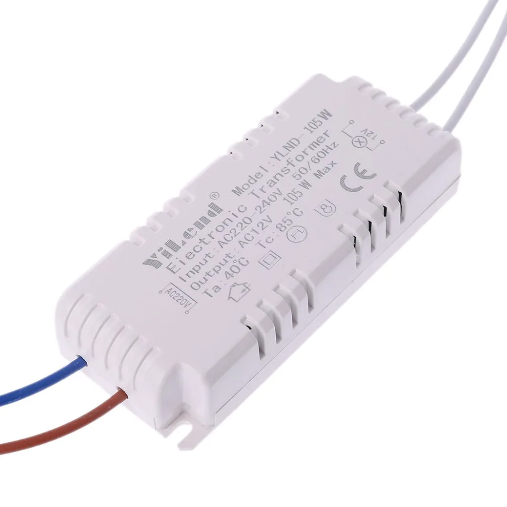 электронный трансформатор 105 вт. электронный трансформатор 220-12v/ 105w. трансформатор 105вт с вилкой. трансформатор 105w 12в gallop lighting. Electronic transformer 105w.