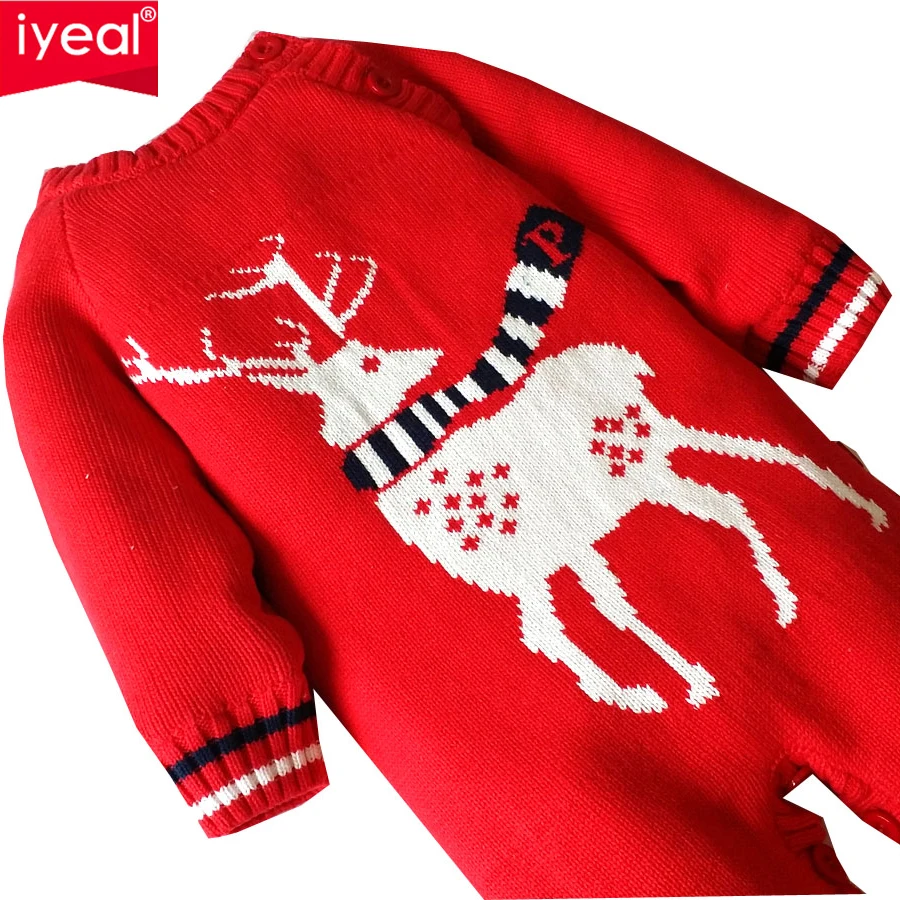 Зимние детские комбинезоны IYEAL плотная детская одежда теплый комбинезон для