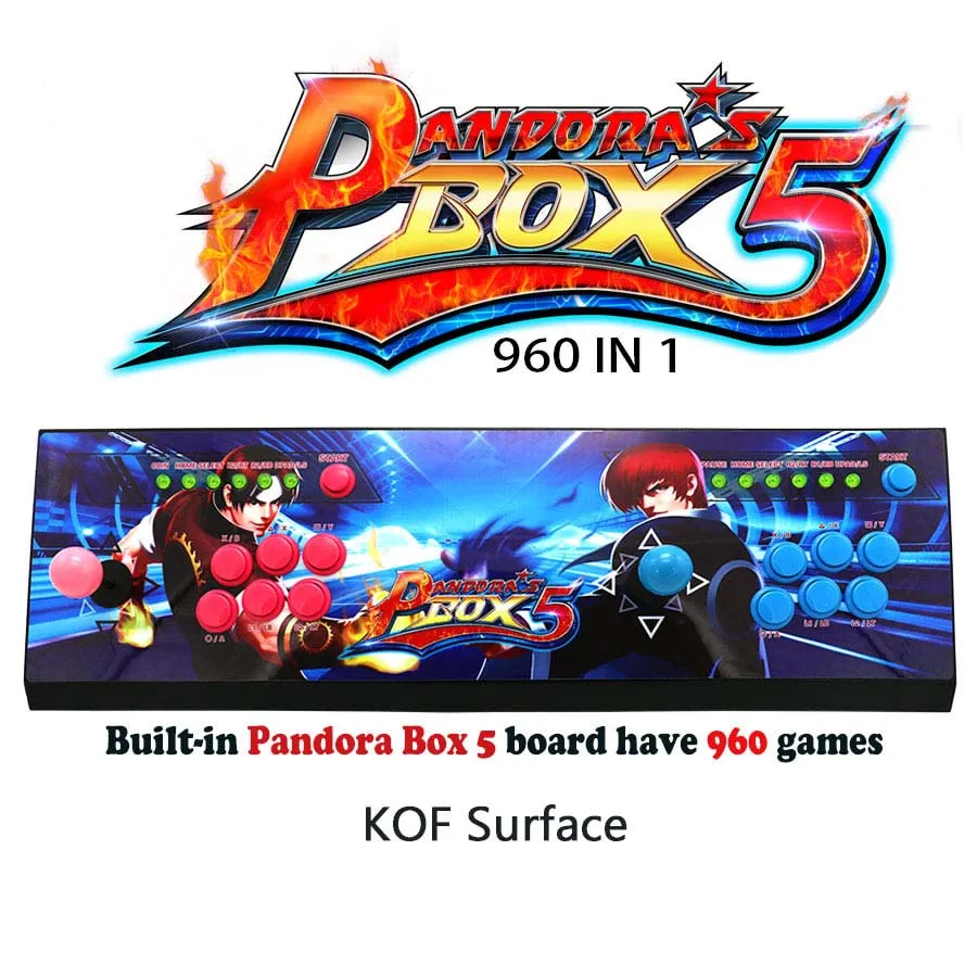 Новый Pandora box 5 960 в 1 аркадный комплект управления джойстик usb кнопки Нулевая