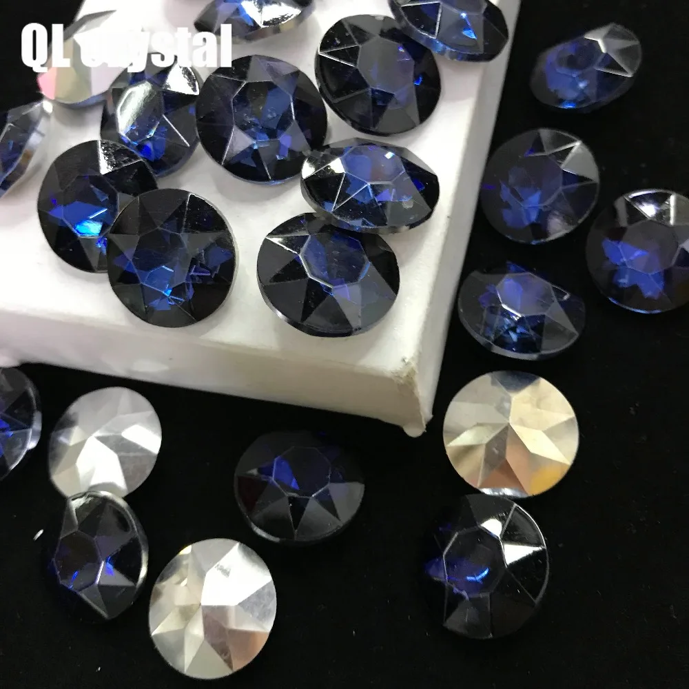 QL хрустальные ювелирные изделия в форме пуантбэк стразы высокого качества для