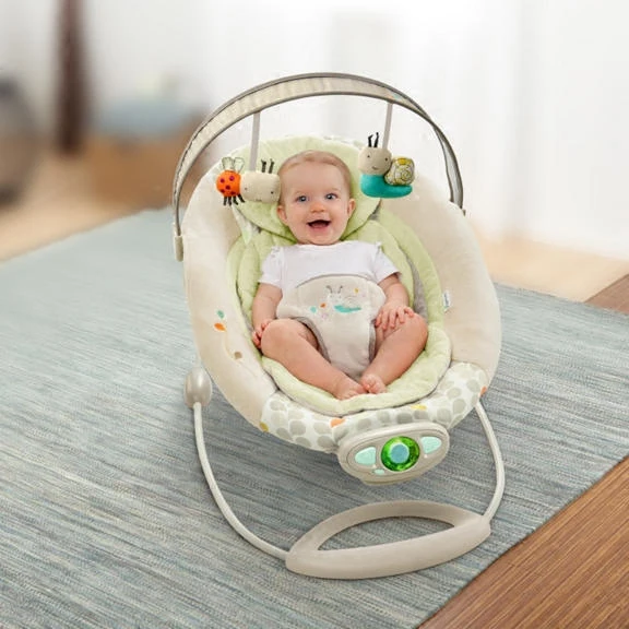 Детское кресло Музыкальный детский батут качели для новорожденных вибрирующее