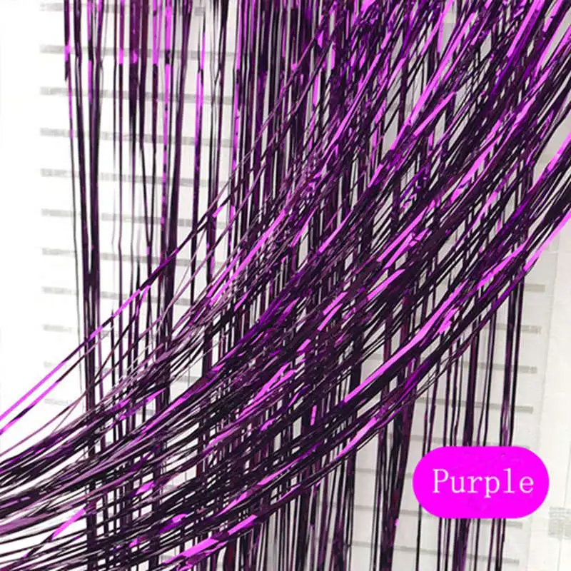 

2m/3m wedding backdrop tinsel curtain photo booth backdrop foil door curtain birthday sequin backdrop mermaid party decorations