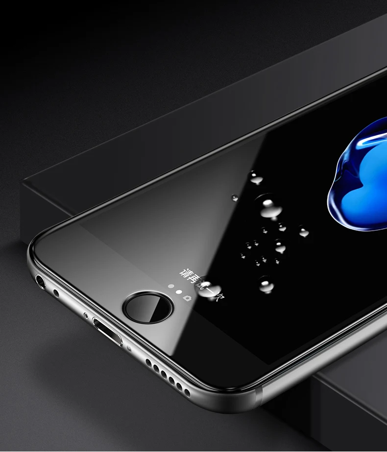 Msvii для iphone 6 Защитная пленка для экрана из закаленного стекла для iphone 6 Plus пленка для экрана изогнутая 4D для iphone 6 6s Plus 4," 5,5"