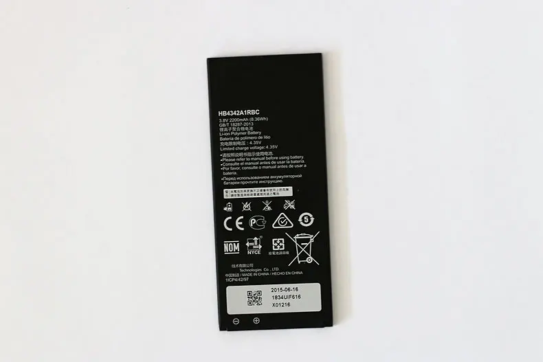 ALLCCX Высококачественный аккумулятор для мобильного телефона HB4342A1RBC Huawei Ascend Y6 Honor 4A