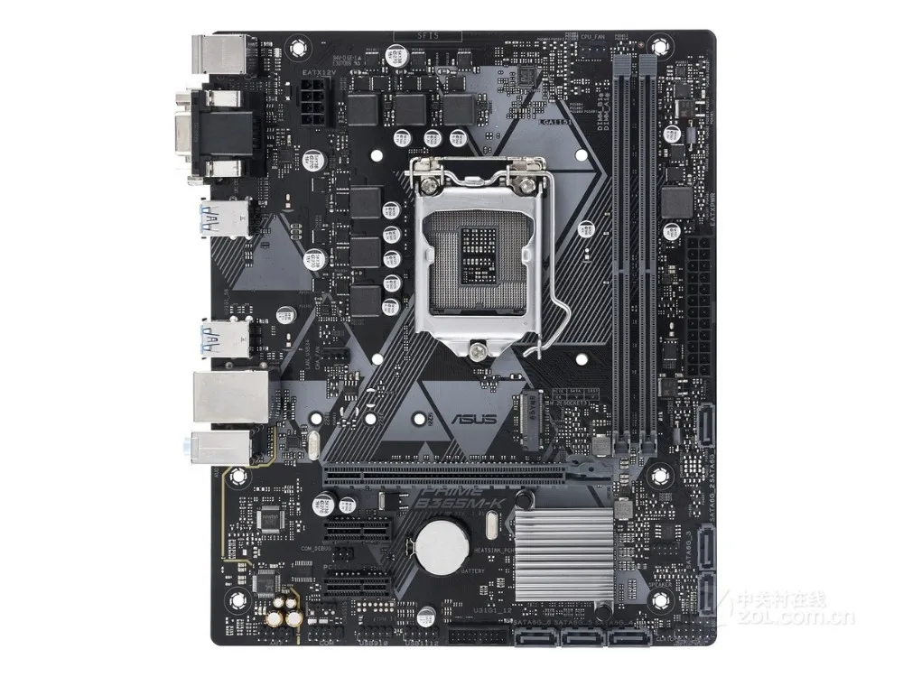 New Asus PRIME B365M-K Desktop Motherboard B365 Socket LGA 1151 For i3 i5 i7 DDR4 32GB USB3.0 DVI Micro ATX